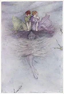 Greek Mythology Art Prints Drucke: Eros & Psyche - 3