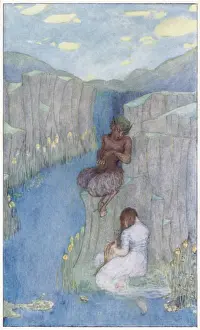 Greek Mythology Art Prints Drucke: Eros & Psyche - 5