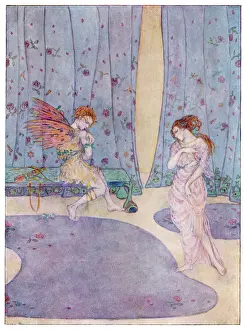 Venus And Cupid Art Drucke: Eros & Psyche - 6