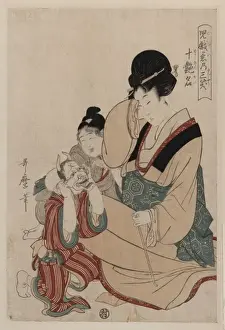 Woodblock Prints Japan Drucke: Ten erotic names