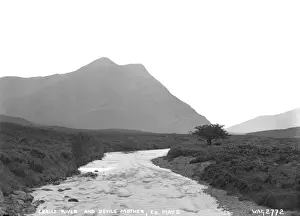 Fluss Erriff und Die Teufelsmutter, County Mayo