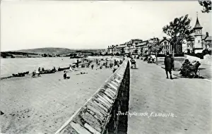 England Coastal Towns Drucke: The Esplanade, Exmouth, Devon