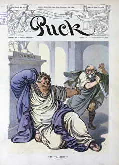 Andrew Carnegie Cartoon Drucke: Et tu, Andy