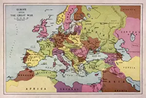 Europa-Mappe 1918