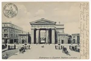 Demolished London Landmarks Drucke: Euston Arch