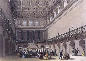 Euston Station History Drucke: Euston Great Hall