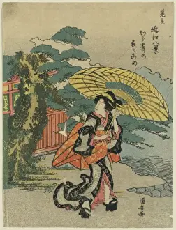 Abendregen in Karasaki