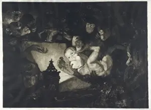 Evolutionary Science History Drucke: Evolution / Baby & Monkeys