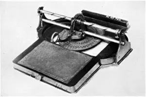 Vintage Typewriter Drucke: The evolution of the type writer