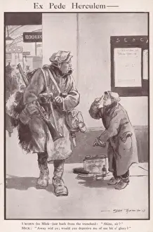 World War History Drucke: Ex Pede Herculem