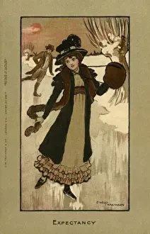 Winter Sports Illustration Drucke: Expectancy