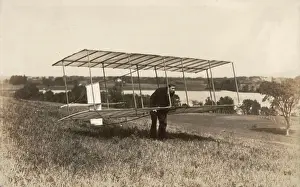 Early Air Transport History Drucke: An experimental Glider