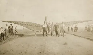 Vintage Aeroplane Designs Drucke: An experimental monoplane