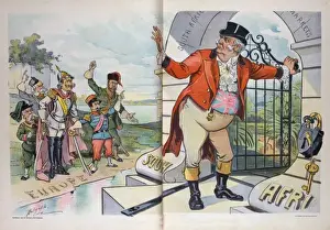 Late Victorian Era Cartoons Drucke: Explanation wanted