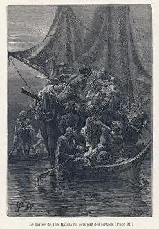 16th Century Art Drucke: Exploration / Batuta