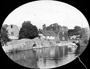 Lantern Slide Prints Online Drucke: Eynsford