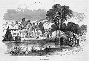 Historical England Images Drucke: Eynsford Kent