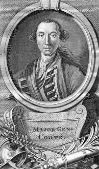 British Military Commander Drucke: Eyre Coote (Elder) - 1