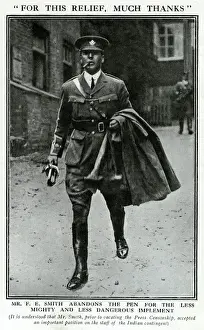 Frank Fuchs Feilding-Smith Mitglied des Parlaments im Militärrock 1914-1918