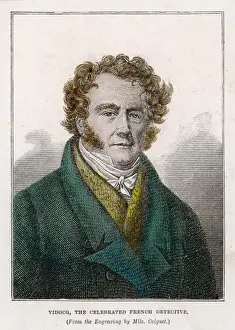 Gerahmter Druck : Coignet & Vidocq Gerahmter Druck : Coignet & Vidocq