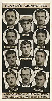 Wolverhampton Wanderers Football Team Drucke: FA Cup winners - Wolverhampton Wanderers, 1908