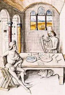 Medieval Interior Design Drucke: The Fables of Bidpai