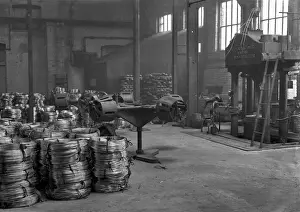 Fabrik mit gekrümmter Draht, 1914/18