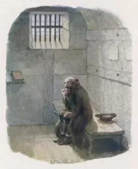 Oliver Twist Characters Drucke: Fagin in his Cell