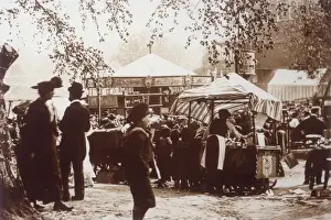 Hampstead Heath Fair Drucke: Fair at Hampstead, 1901
