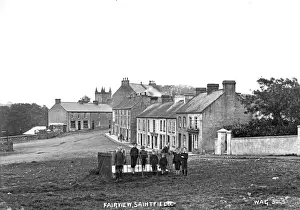 Early 1900s Photography NI Drucke: Fairview, Saintfield