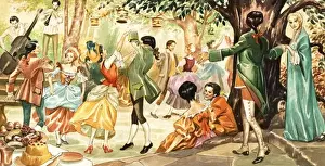 Whimsical Fairy Illustrations Drucke: Fairy dance