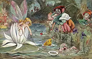 Zwergefee und ertrinkender Nusselmann