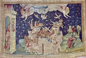 Nicolas Bataille Drucke: Sturz von Babylon, Apokalypse von Arles