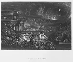 Christian Artwork For Sale Drucke: Fall of Nineveh