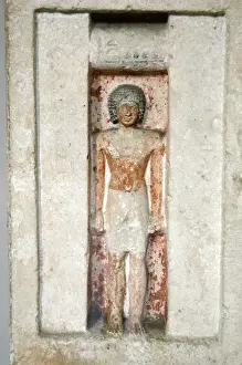 British Museum Egypt Collection Drucke: False door of Bateti. Egypt