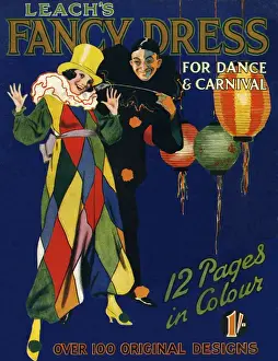 Vintage Costume Design Inspiration Drucke: Fancy dress