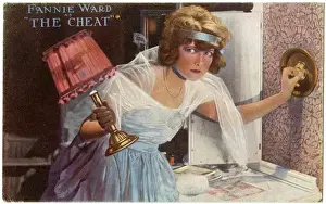 Vintage Entertainment History Drucke: Fannie Ward