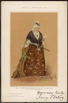 18th Century Theatre Drucke: Fanny Stirling