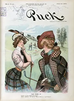 Vintage Golf Art Drucke: Far from it