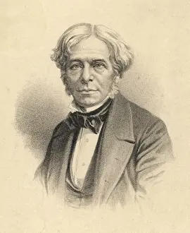 Michael Faraday Drucke: Faraday / Anon Eng