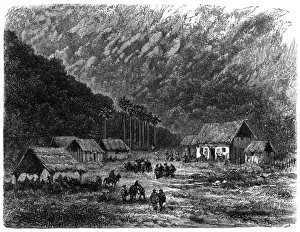 Farming In South America Drucke: Farm in Peru