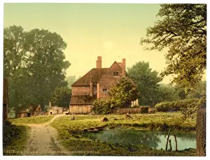 Quelle: Drucke: Landhaus in der Nähe von Tunbridge Wells, England
