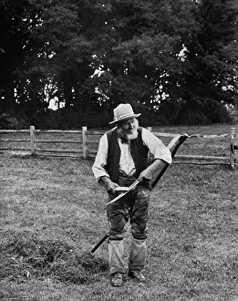 Farming In Britain Drucke: Farming / Mowing 1899
