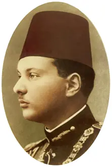 Egyptian Royal Family Drucke: Farouk I of Egypt