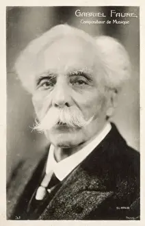 19th Century Music History Drucke: FAURE ( 1845 - 1924 )