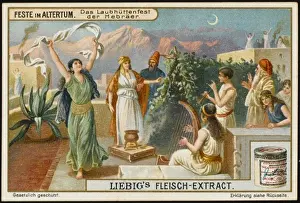 Jewish Religion History Drucke: Feast of Tabernacles