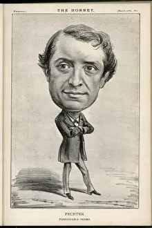 Victorian Era Theatre History Drucke: Fechter (Hornet)