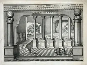 Secret Society Symbols Drucke: Fellow craft