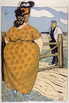 Weibliche Typus gut abgerundet