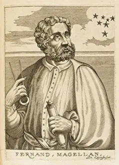 Explorer History Drucke: Ferdinand Magellan